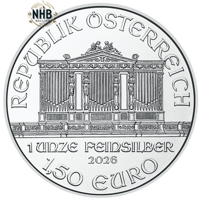 1 oz Austrian Philharmonic Silver Coin (2026)