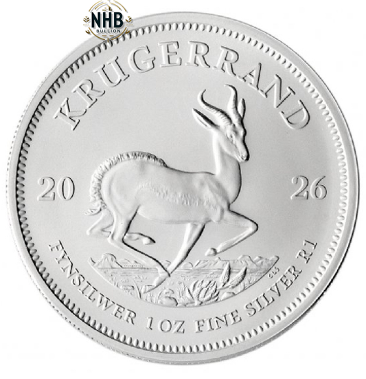 1 oz South African Krugerrand Silver Coin (2026)