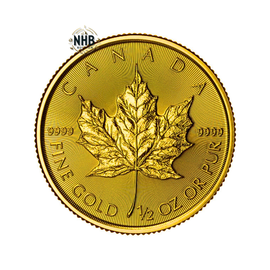 1/2 oz Canadian Maple Leaf Gold Coin (2026)