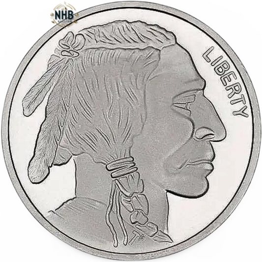 1 oz SilverTowne Buffalo Silver Round