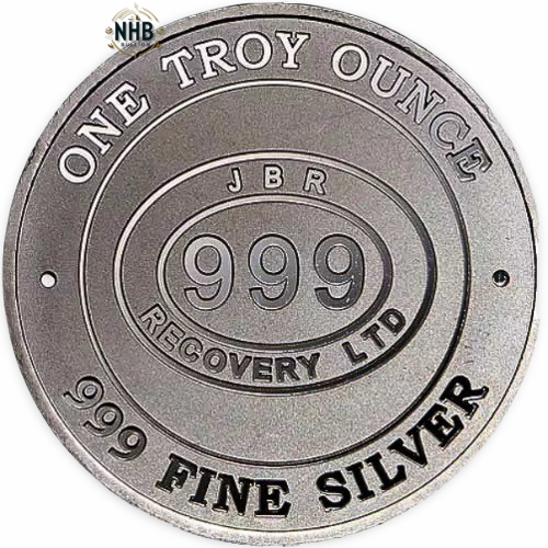 1 oz JBR Silver Round