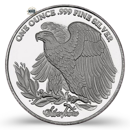 1 oz SilverTowne Saint-Gaudens Silver Round